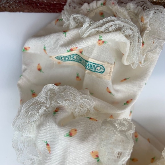 Vintage COLECO Cabbage Patch Kids Original Floral Lace Dress - Picture 9 of 12